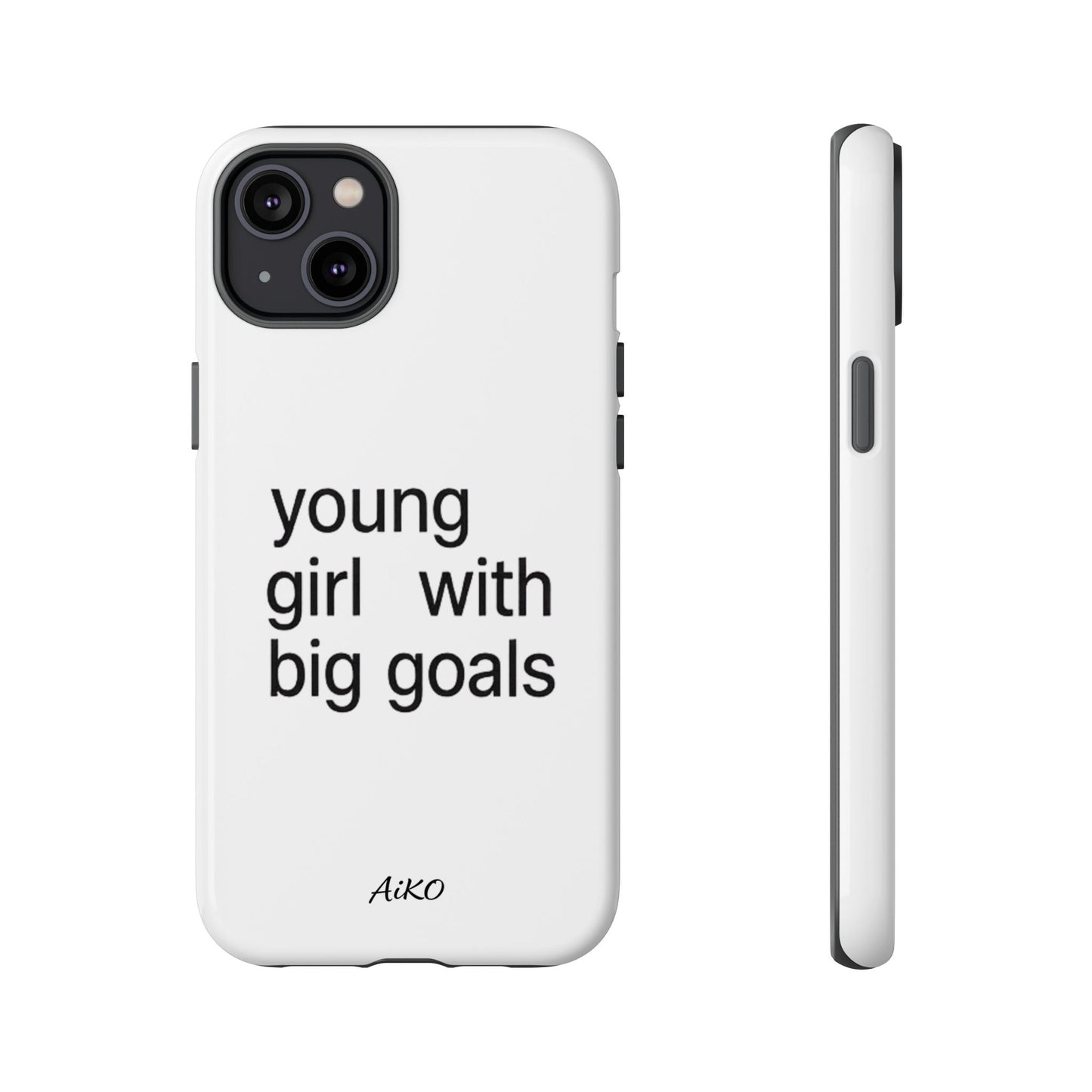 Young Girl With Big Goals
