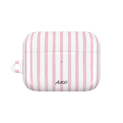 Blush Stripes AirPods Cases