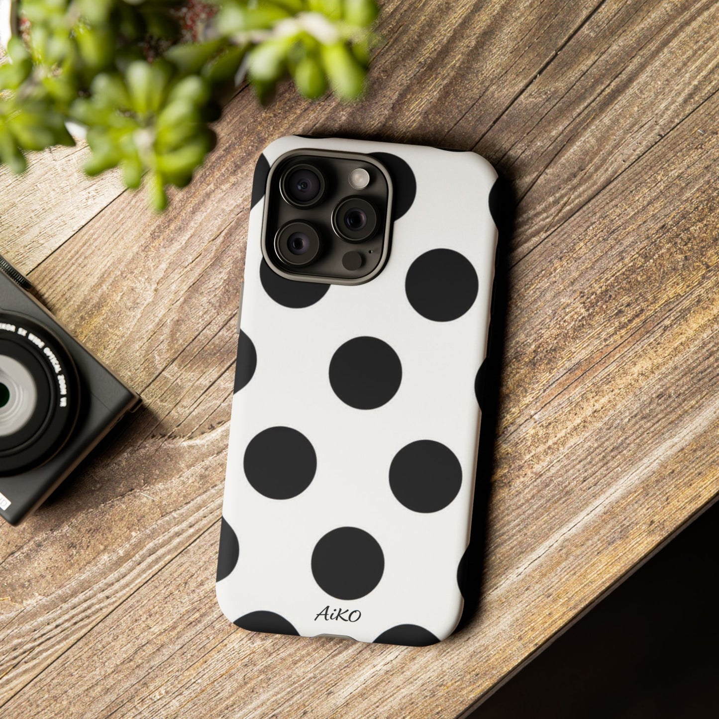 Polka Dots (Black )