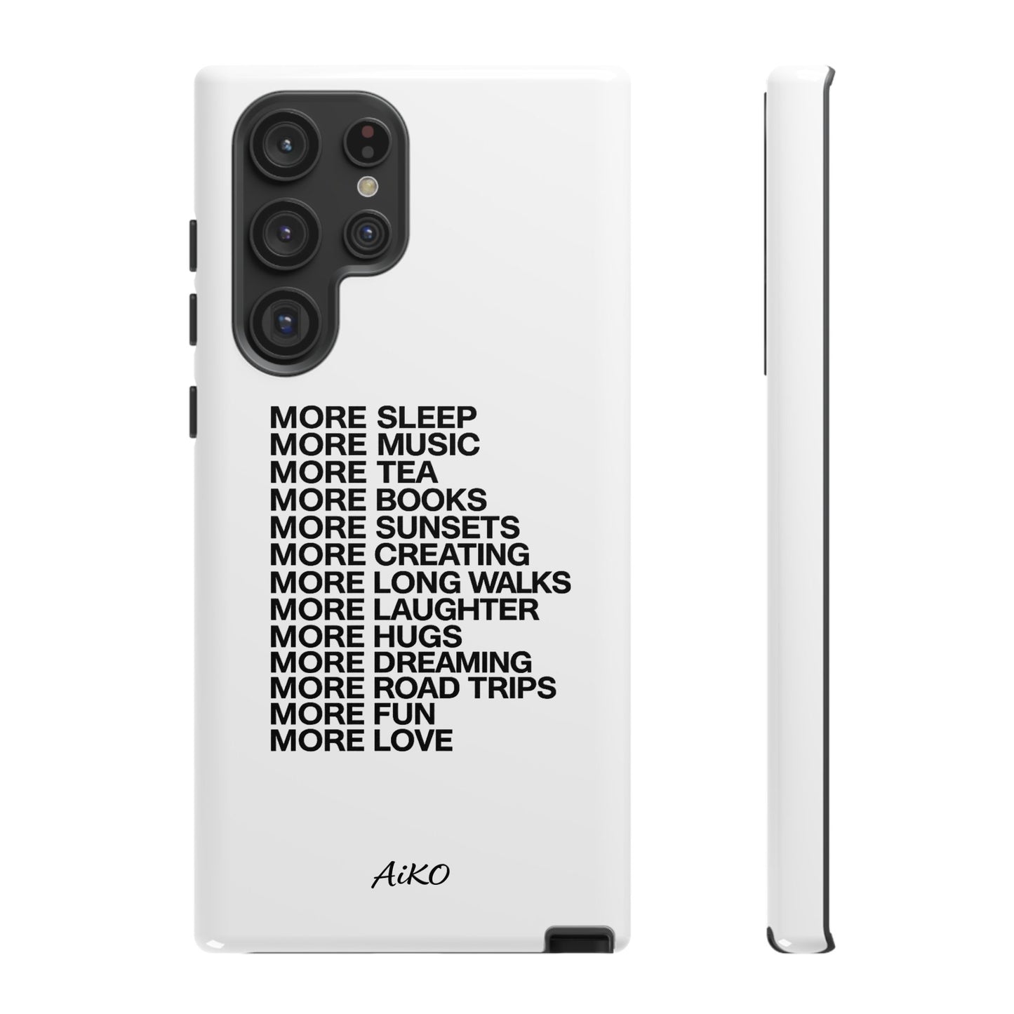 More More More