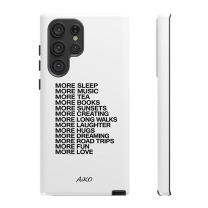 More More More