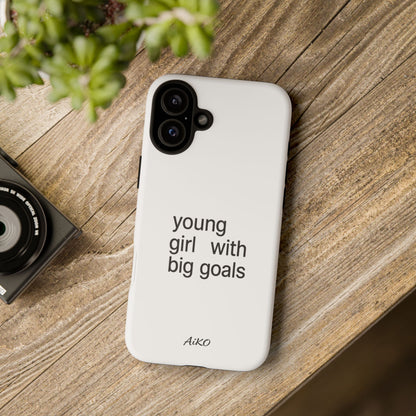 Young Girl With Big Goals