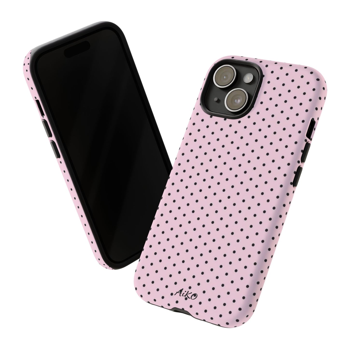 Baby Dots (Black and Pink)