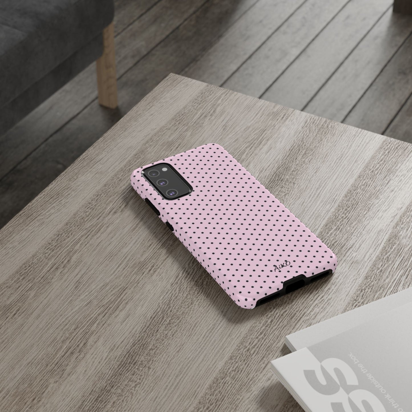 Baby Dots (Black and Pink)