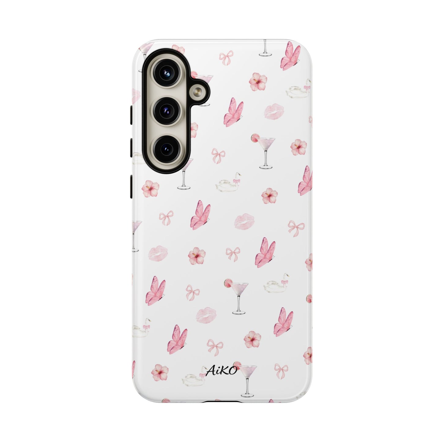 Pink Floral & Cocktail