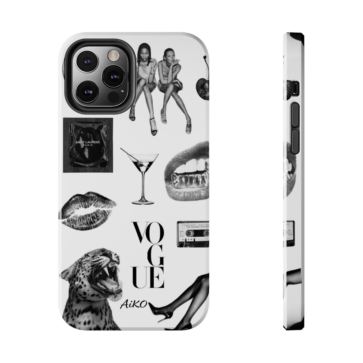 Black & White Fashion Graphic Cover