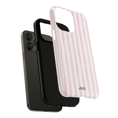 Pink Blush Stripes (Magsafe)