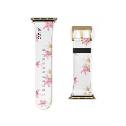 Blossom Grace (White) AppleWatch Band