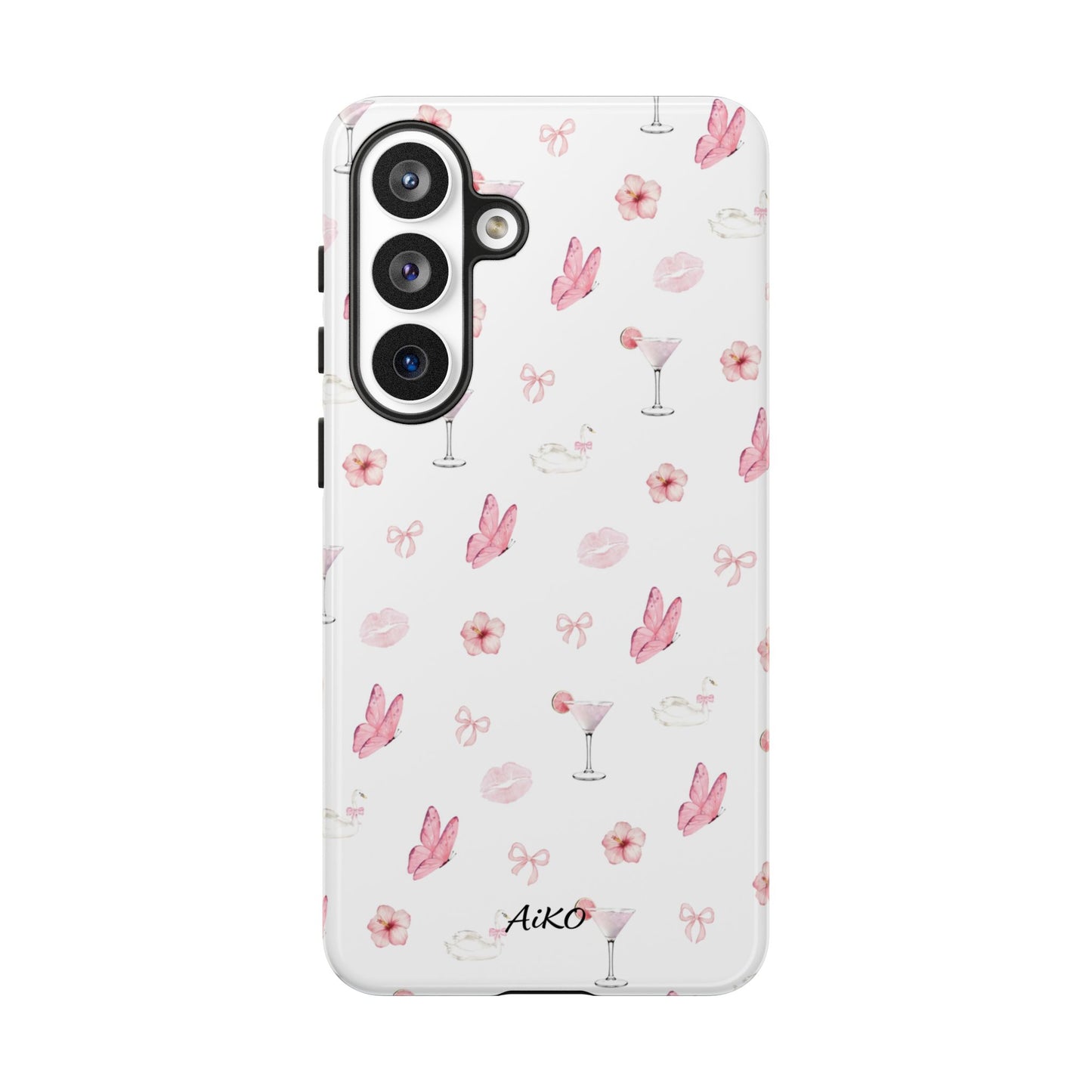 Pink Floral & Cocktail