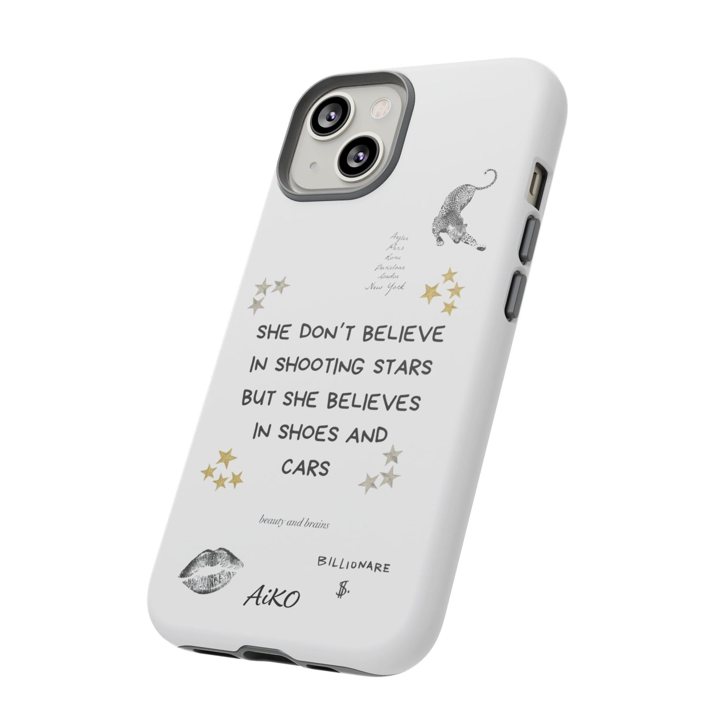 “She don’t believe in shooting stars”