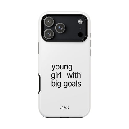 Young Girl With Big Goals