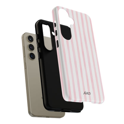 Pink Blush Stripes