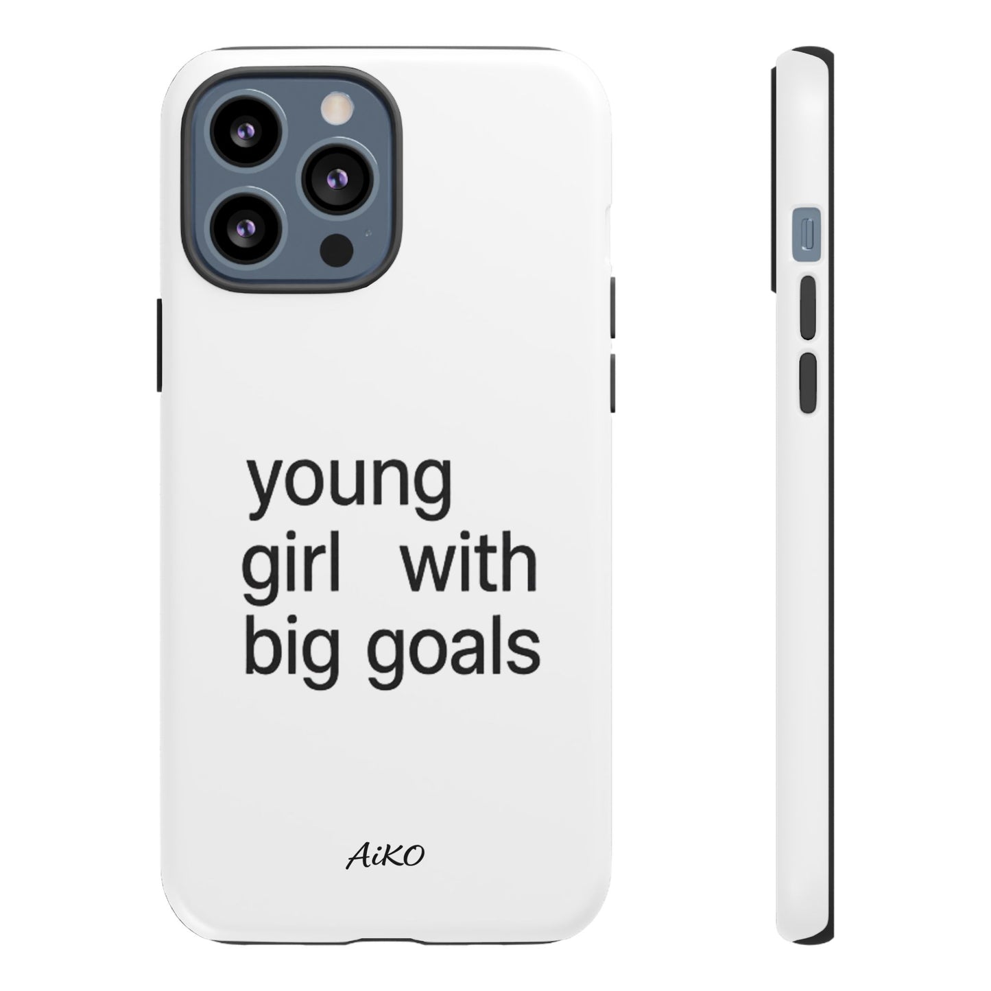 Young Girl With Big Goals