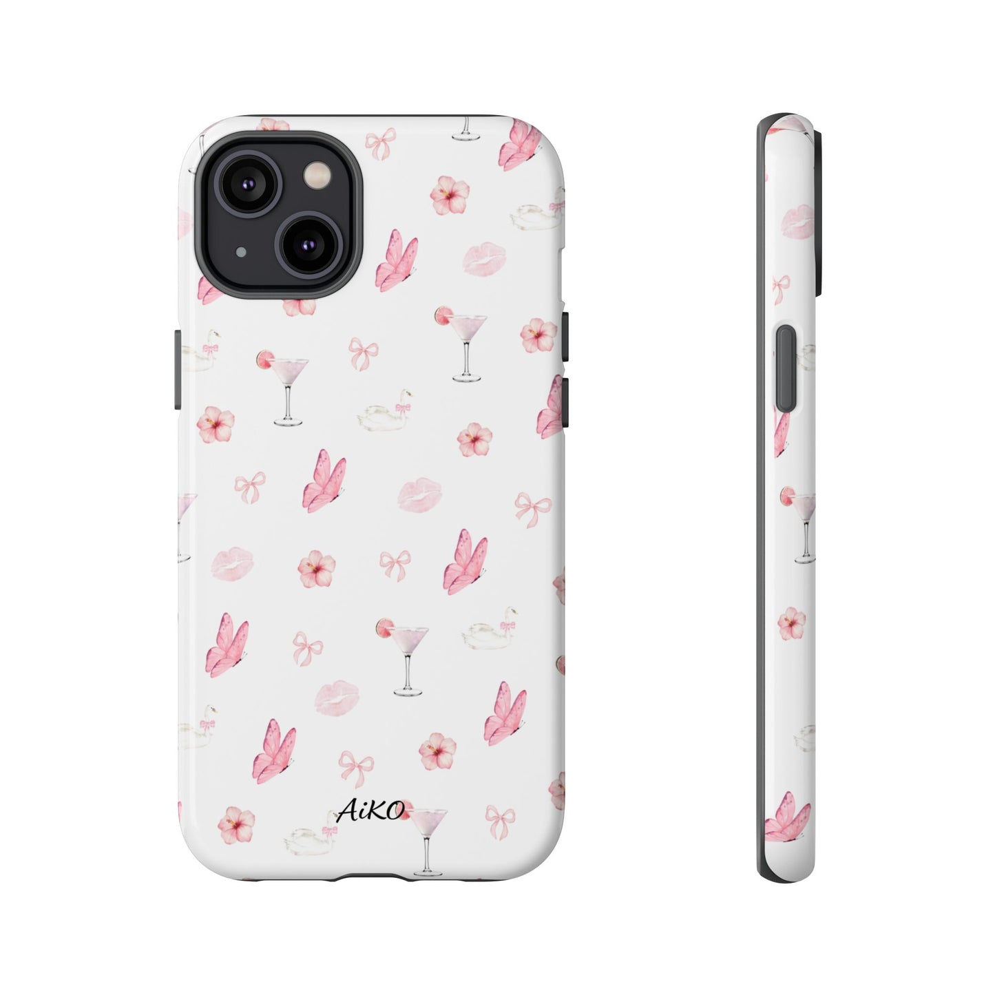 Pink Floral & Cocktail