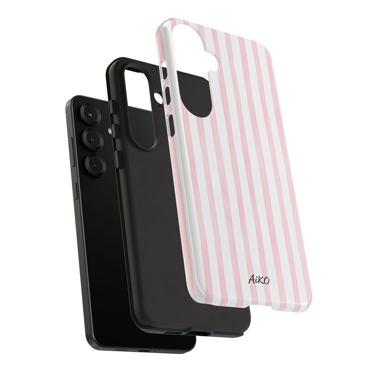 Pink Blush Stripes