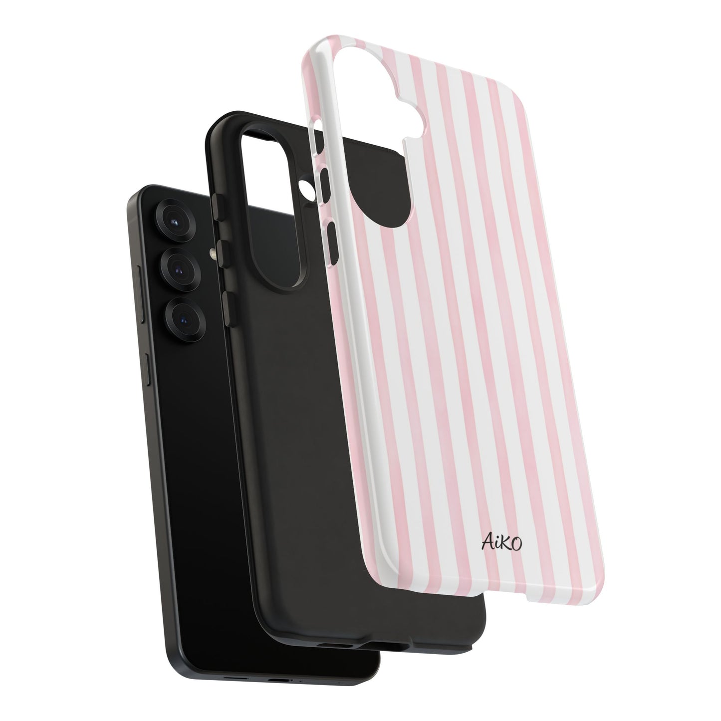 Pink Blush Stripes