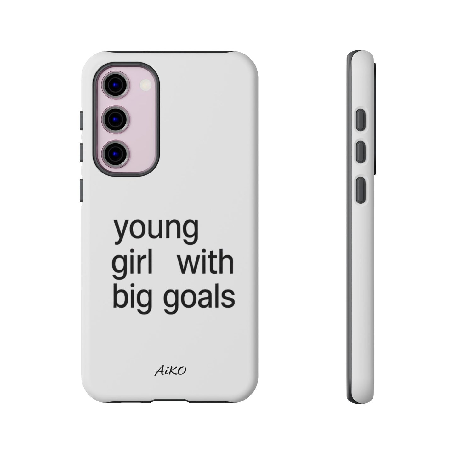 Young Girl With Big Goals