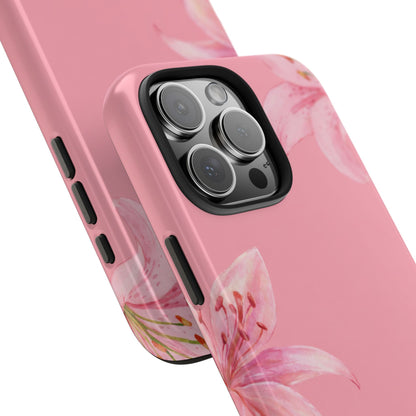 Floral Lily Tough — Pink