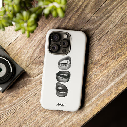 Monochrome Bite Lip Art