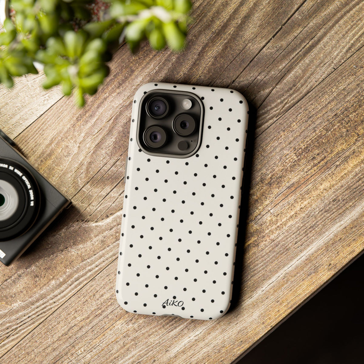 Baby Polka Dots ( Black and White)