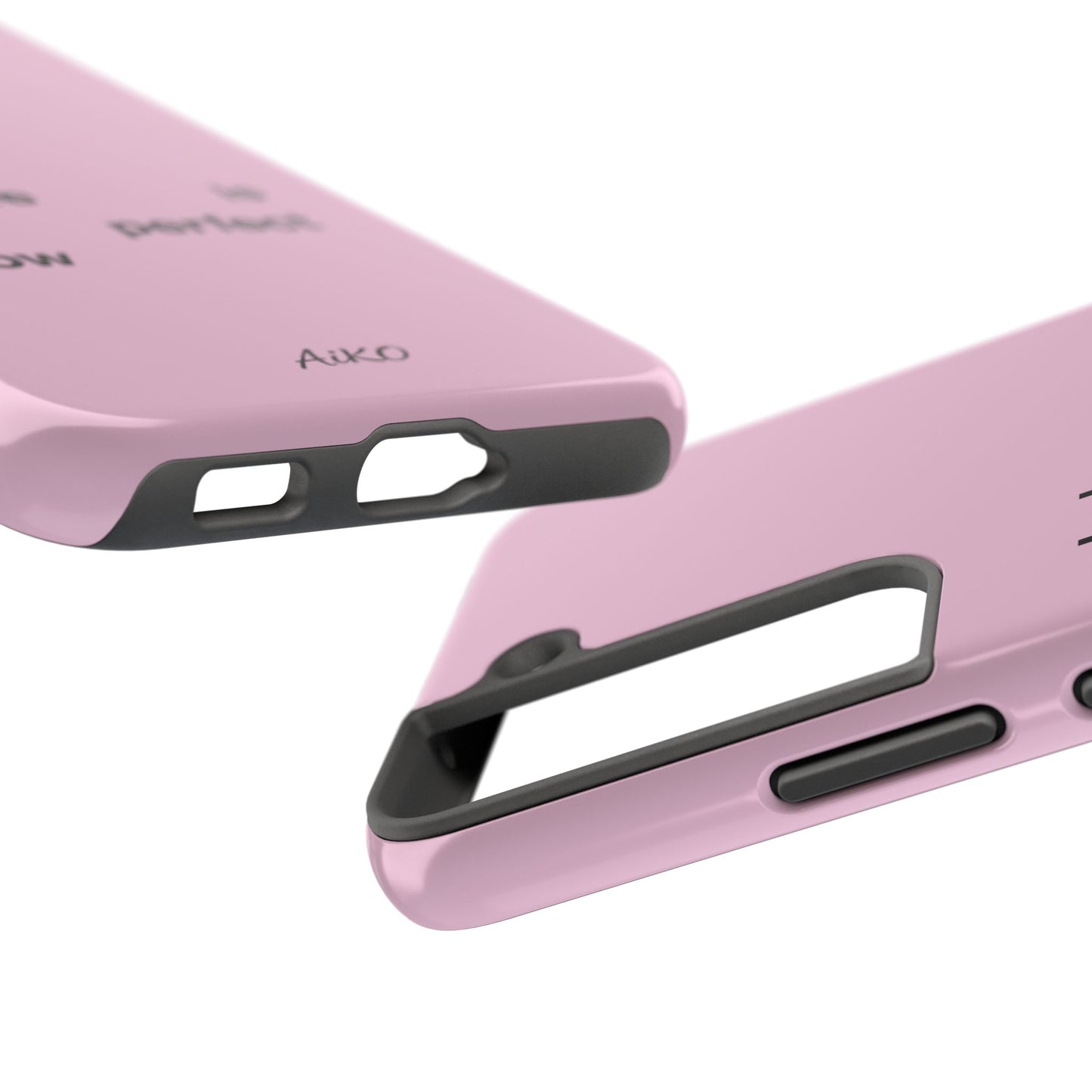 Pink Minimalist 'I relax I let go my life is in perfect flow'