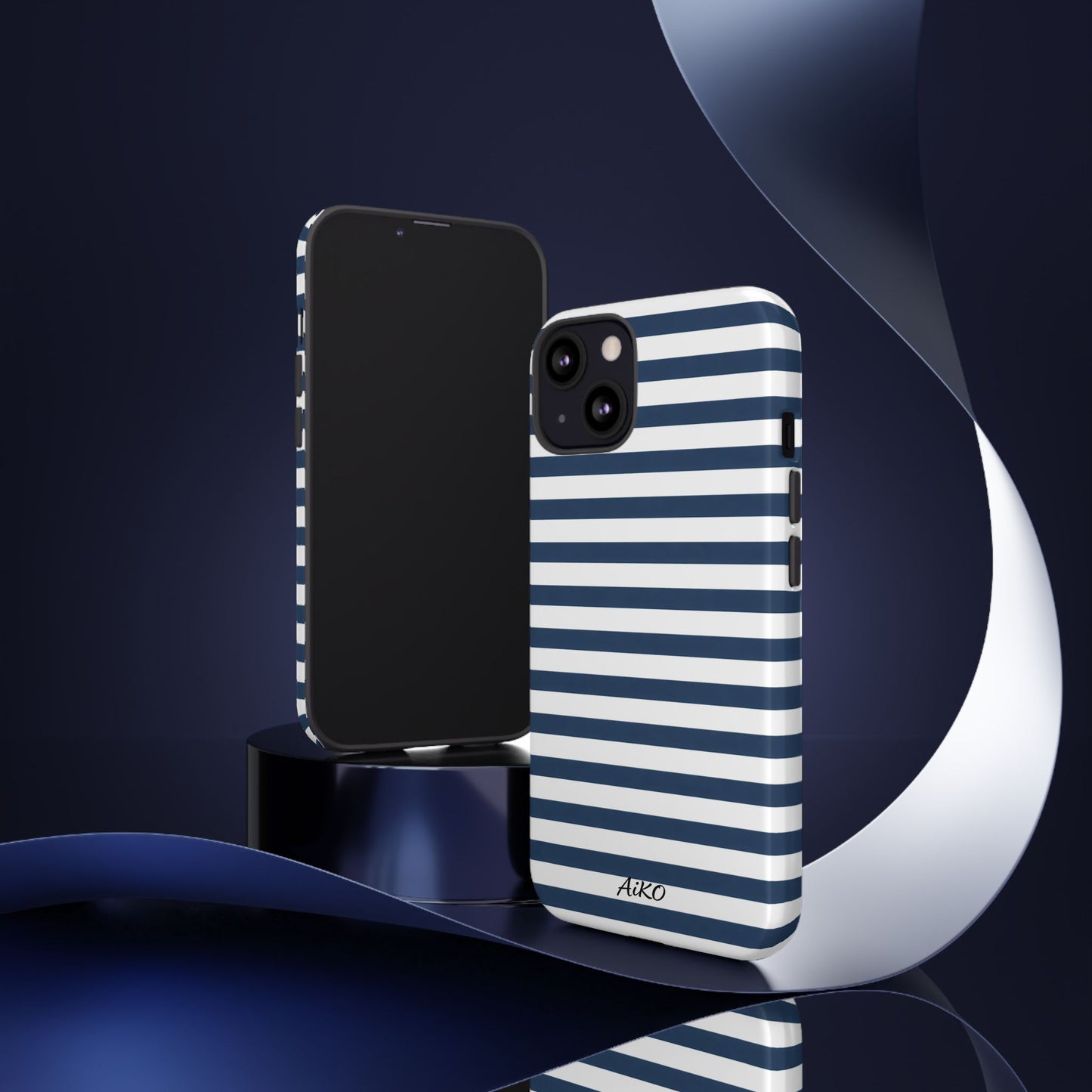 Navy Stripes