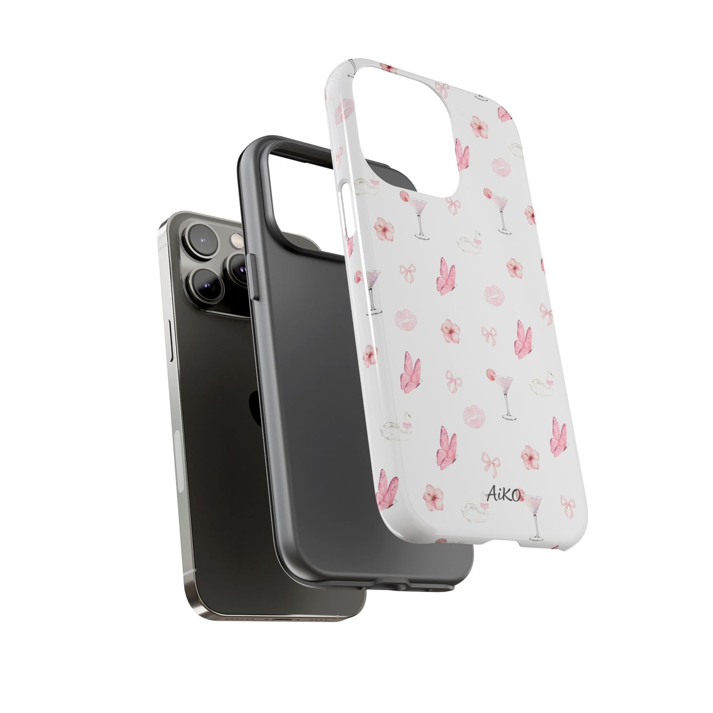 Pink Floral & Cocktail