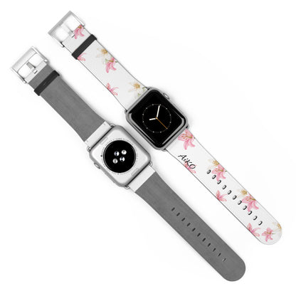 Blossom Grace (White) AppleWatch Band