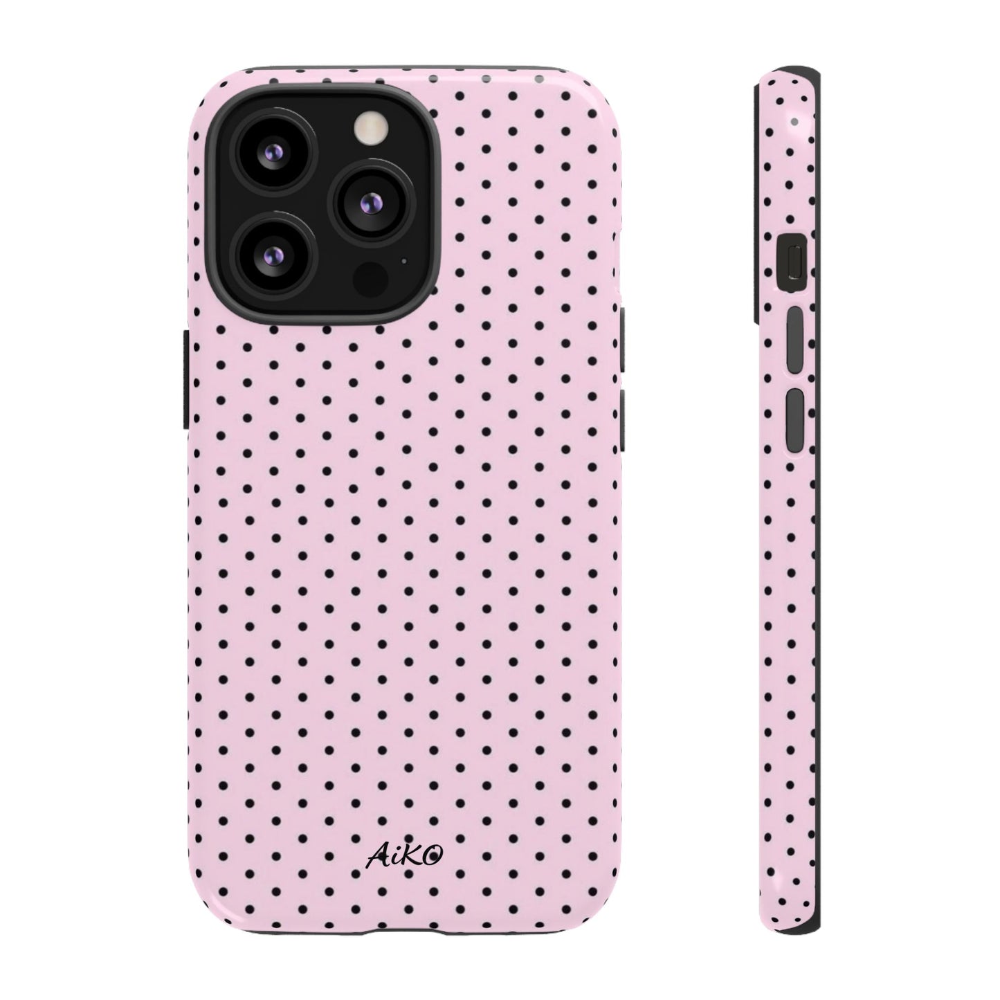 Baby Dots (Black and Pink)