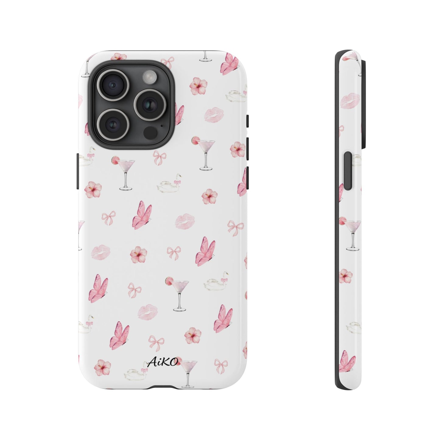 Pink Floral & Cocktail