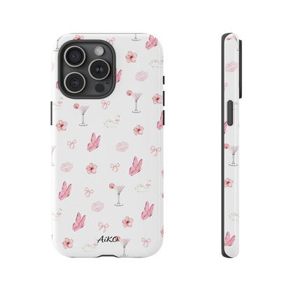 Pink Floral & Cocktail