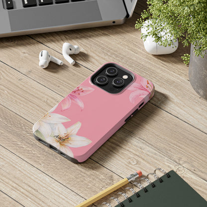 Floral Lily Tough — Pink