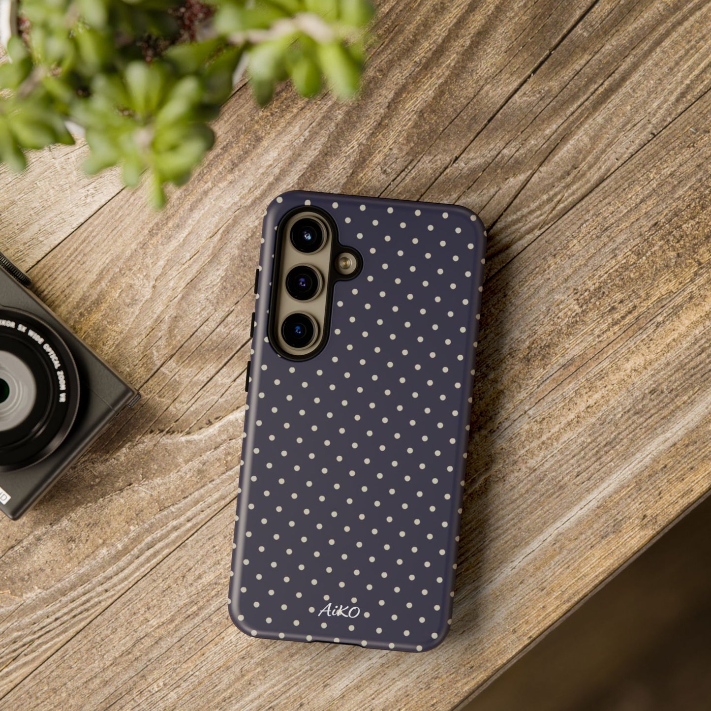 Baby Dots ( Navy and Blue)