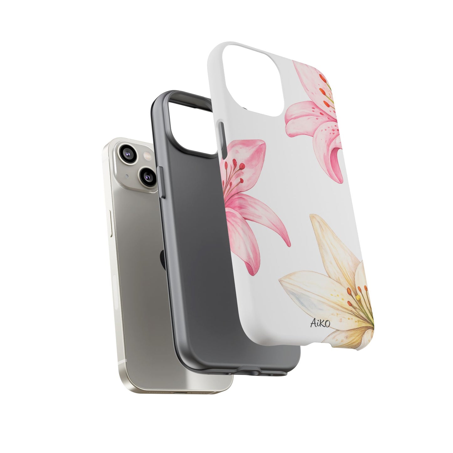 Blossom Grace Clear Case