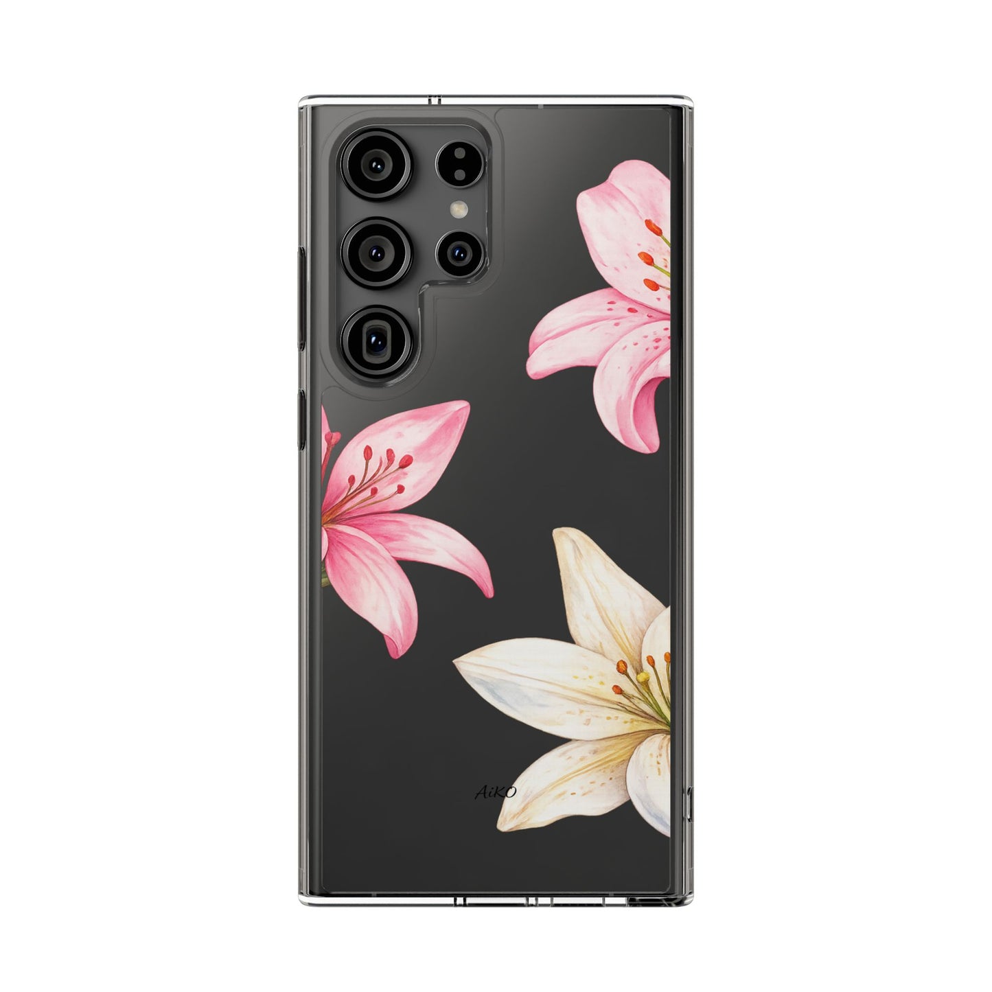 Blossom Grace Clear Case