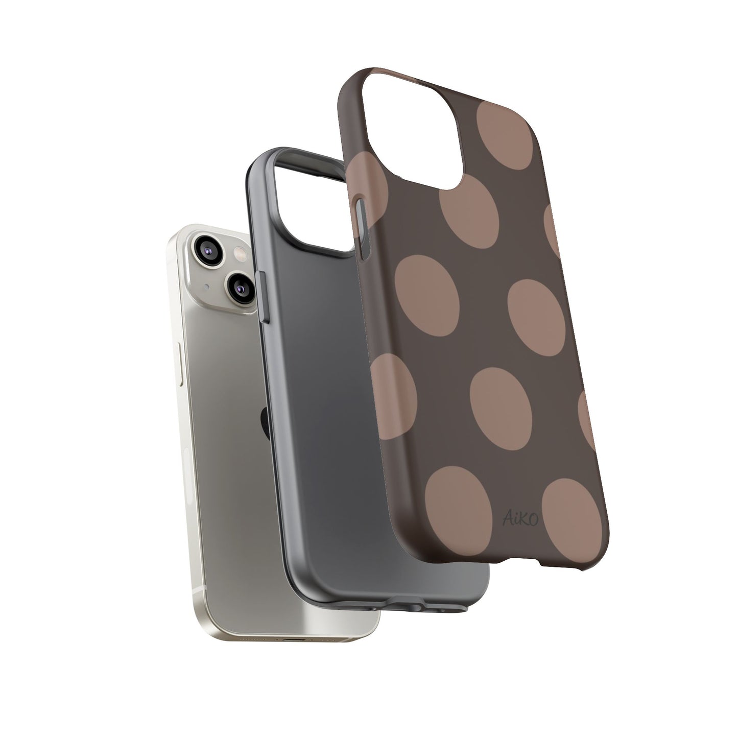 Polka Dots (Brown)