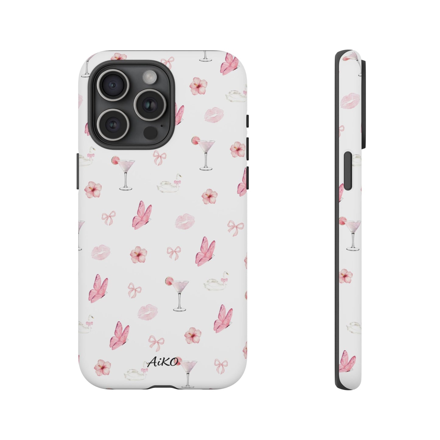 Pink Floral & Cocktail