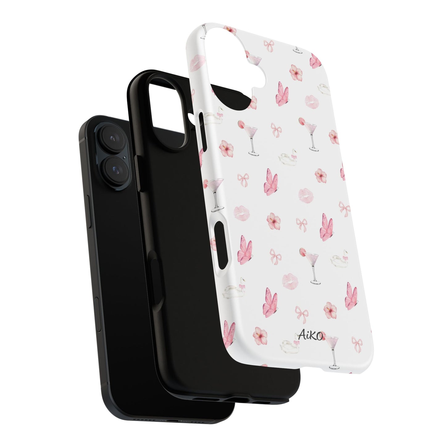 Pink Floral & Cocktail