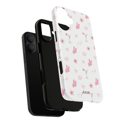 Pink Floral & Cocktail