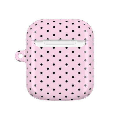 Polka Dot ( Pink and Black) AirPods Cases