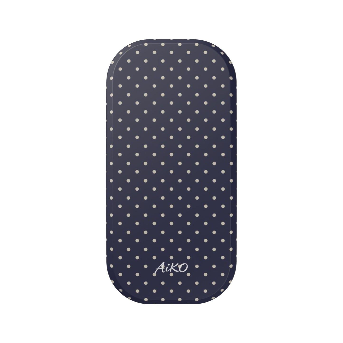 Baby Dots ( Navy and Blue) Phone Click-On Grip