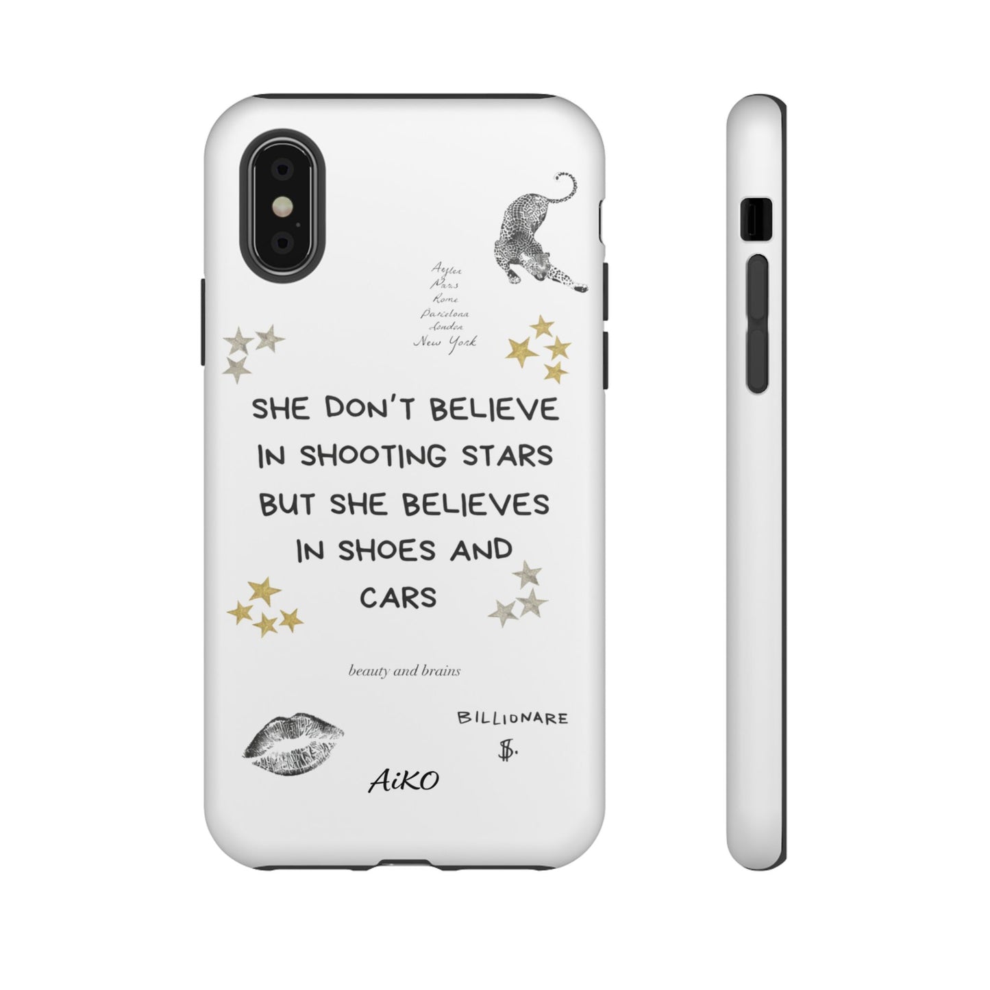 “She don’t believe in shooting stars”