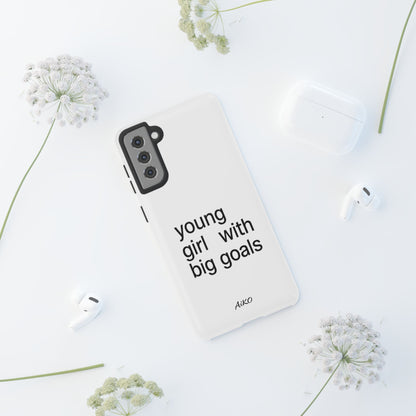 Young Girl With Big Goals