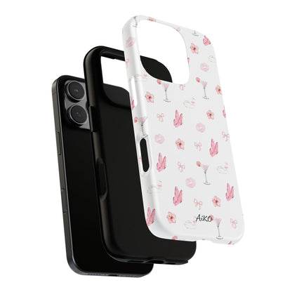 Pink Floral & Cocktail