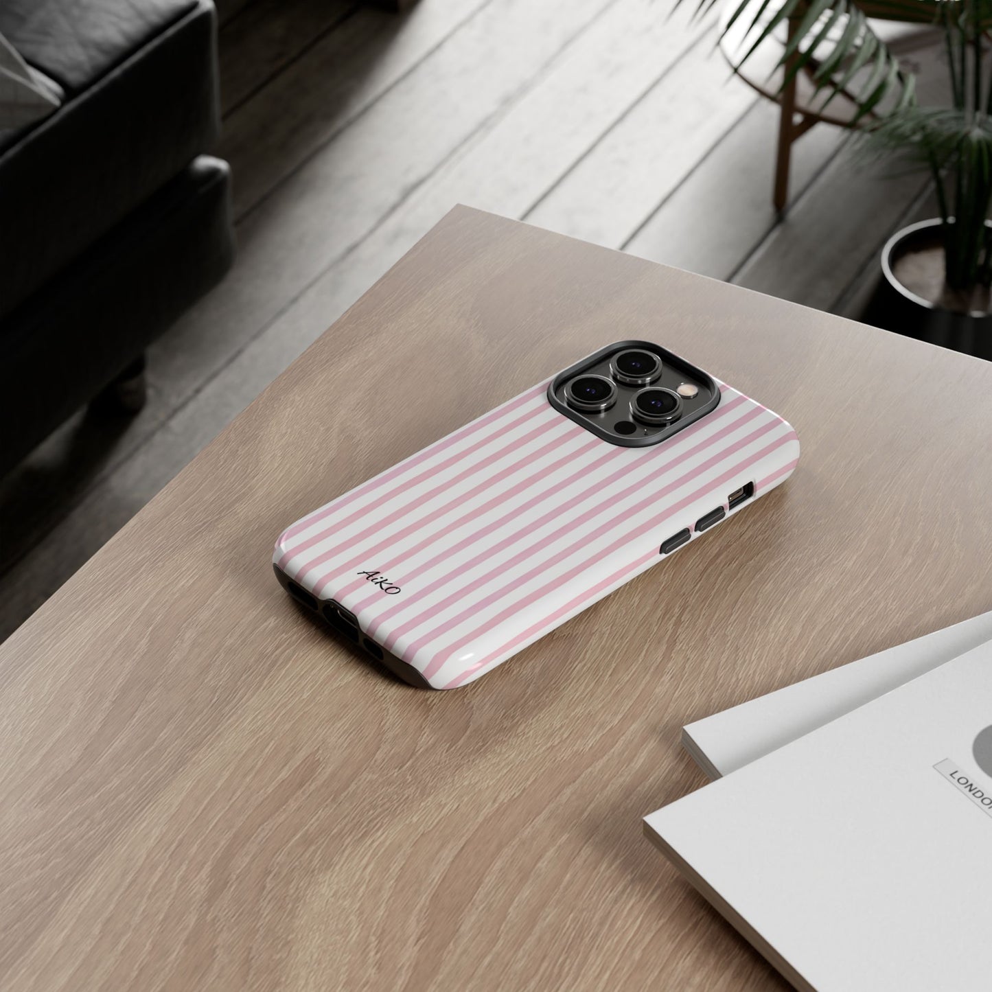 Pink Striped