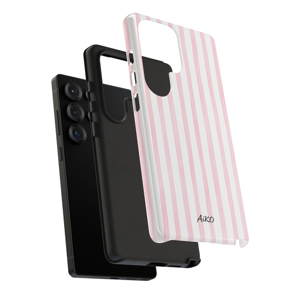 Pink Blush Stripes