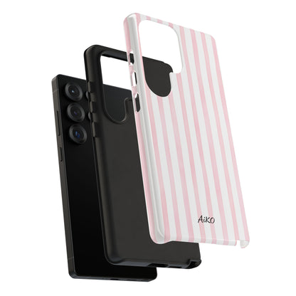 Pink Blush Stripes