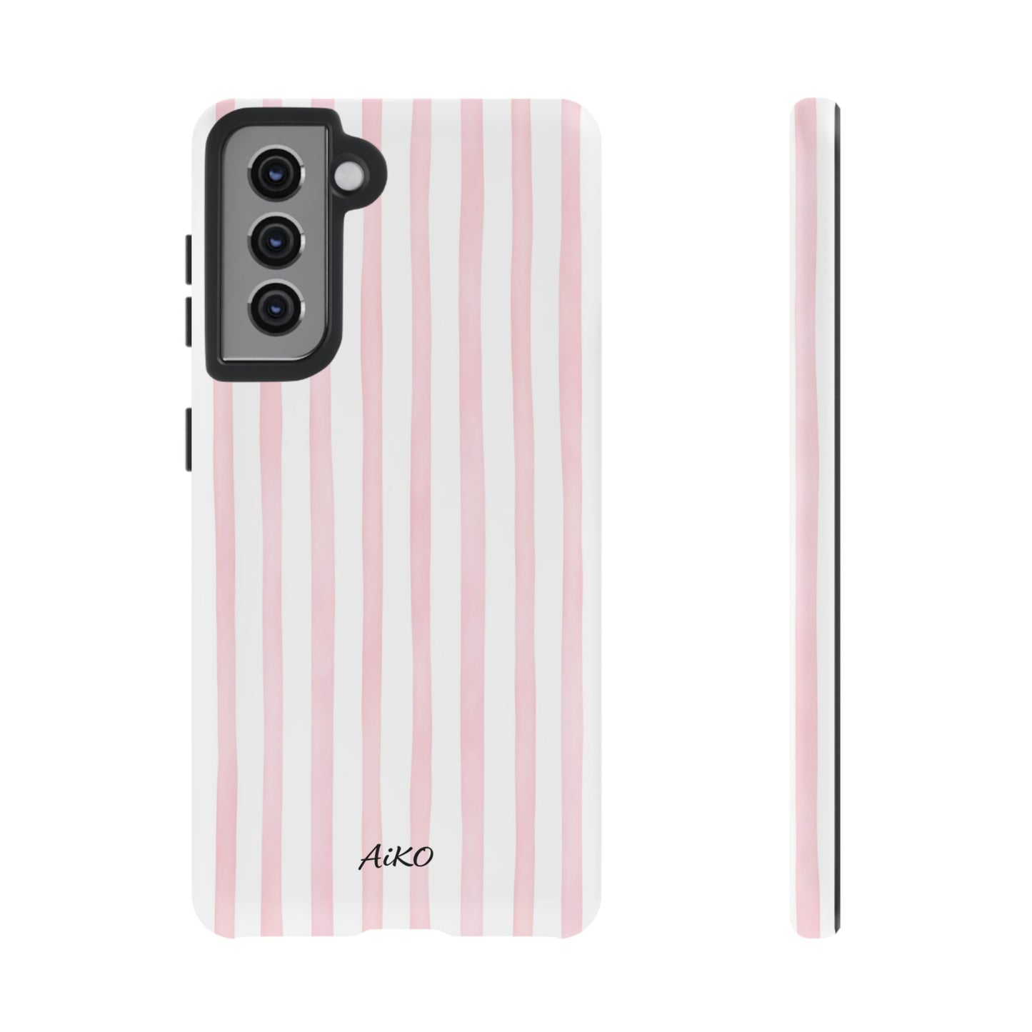 Pink Blush Stripes