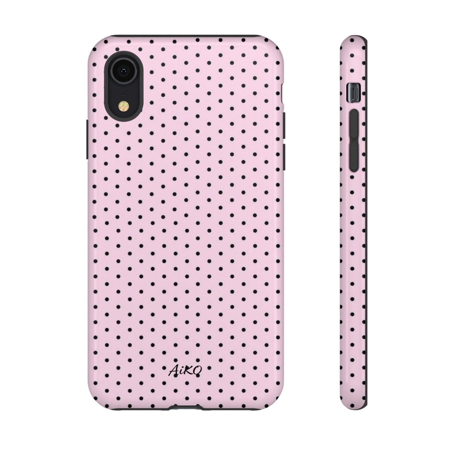 Baby Dots (Black and Pink)