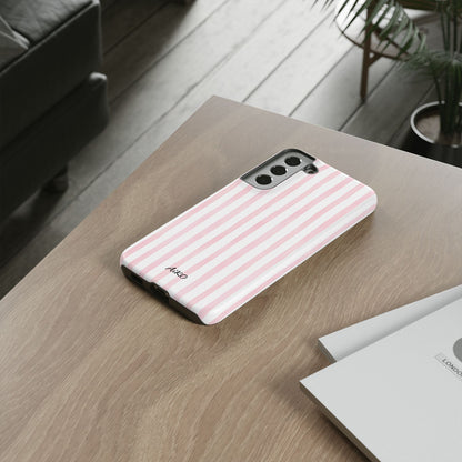 Pink Blush Stripes